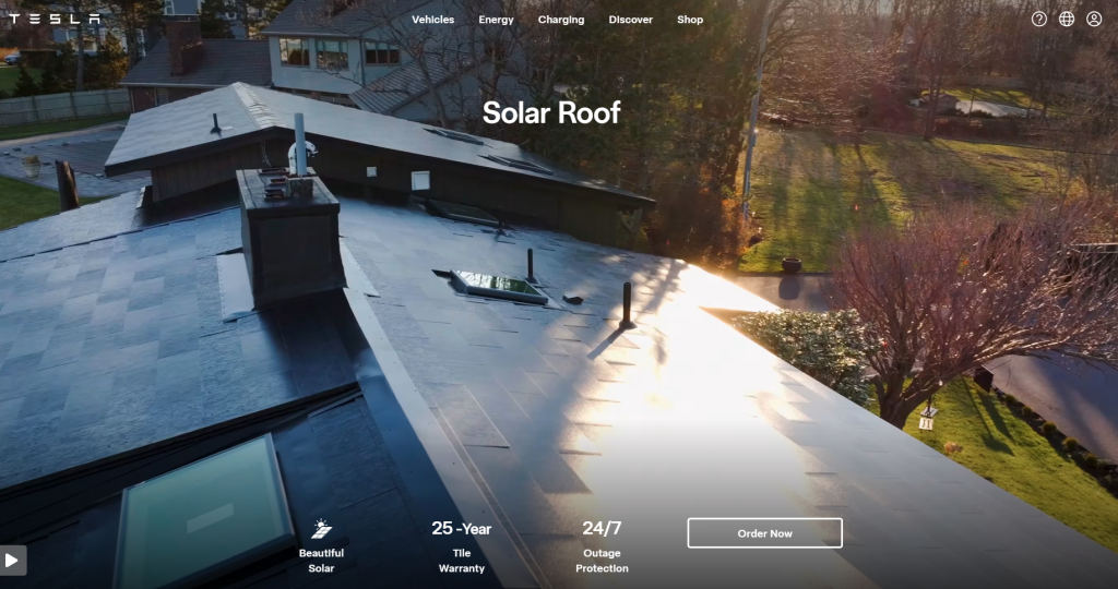 Tesla solar roof